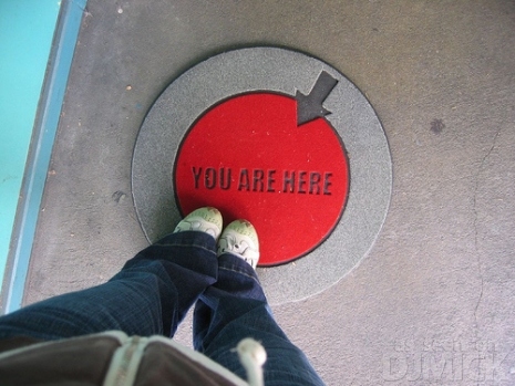 You Are Here Doormat