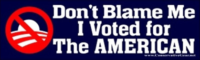 Nobama Voted American