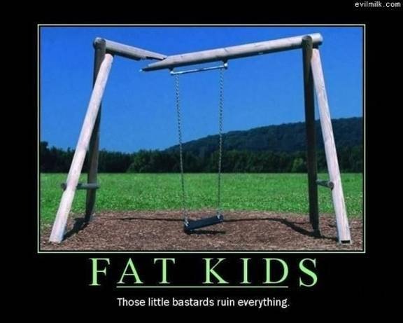 Fat Kids Motivational Poster