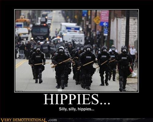 Hippies Motivational Poster