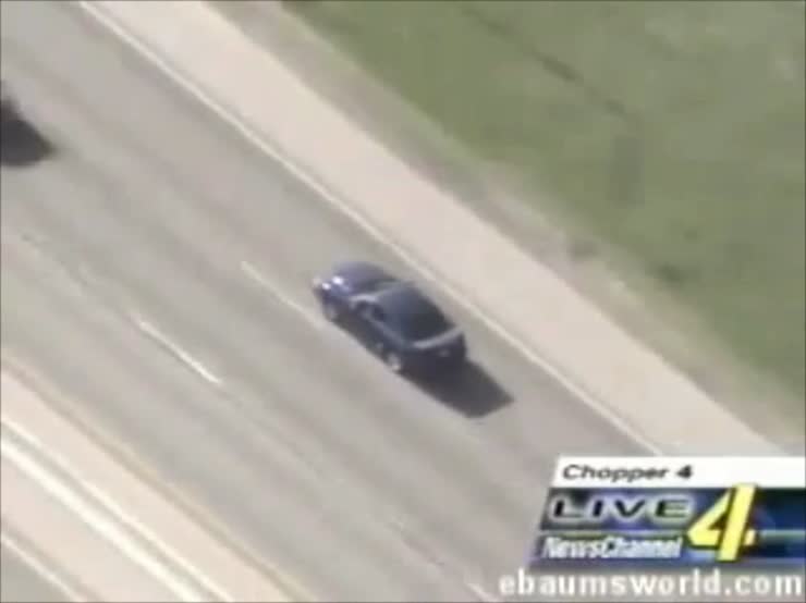 This guy has mad driving skills<br />He just needed to steal a faster car so he could have stayed in front